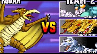 Godzilla - Domination! (GBA) Rodan Gameplay- Vizzed.com GamePlay