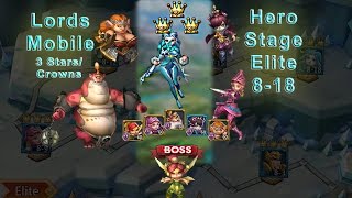 Lords Mobile - Elite 8-18 3 Stars