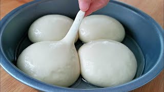 【小穎美食】我家麵粉從不蒸饅頭，教你這樣做，一次做4個，出鍋瞬間被掃光！