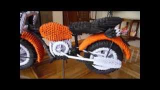 This Was That Way  I created the 3D Origami Motorcycle