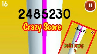 Helix Jump 2 best but crazy score points bug