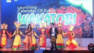 Calender event pariwisata Wakatobi tari moane wowine