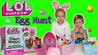 НОВИНКА ШОКОЛАДНЫЕ ЯЙЦА ЛОЛ! ОХОТА НА ЯЙЦА. EASTER LOL EGG HUNT
