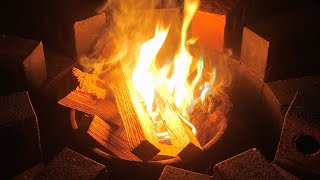 ASMR Make You Warm (Realistic Fire Sounds 10H, Campfire, Hi-Fi Binaural)