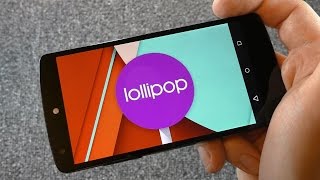 Обзор Android 5.0 Lollipop на LG Nexus 5 и пасхалка (review and easter egg Flappy Bird)