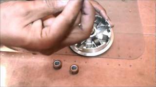 TST variator How to. CVT, scooter Zuma 125 Bws 125