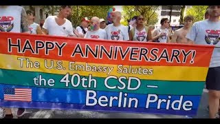 ЛГБТ-ПАРАД В БЕРЛИНЕ - 28.07.2018 - 40th CSD in BERLIN!!!