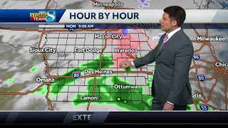 Rainy Monday to start the week