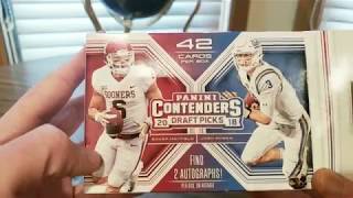 (Episode 2066) Amazon Prime Unbooxing: 2018 Panini Contenders Draft Pick NFL Football @amazon