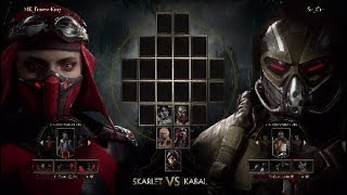ForeverKing (Skarlet) vs Grr (Kabal) MK11 Beta