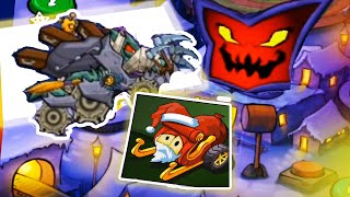 Хэллоуин Тачка Гробокоп и Новый зимний квест #27 Санта Карус Бомбокар Хищные Машины 3 Car Eats Car