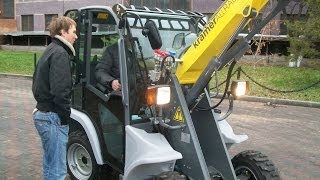 Мини погрузчик Kramer Allrad 280. Фронтальный мини-погрузчик KRAMER 280 (Германия)