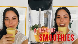 6 Days of... SMOOTHIES! | Sarah Huang Benjamin