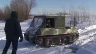 Гусеничные вездеходы--зимние покатушки--3.02.2013г.