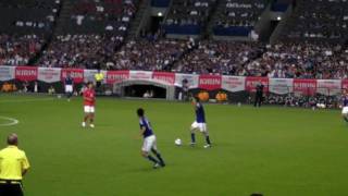 サッカー ザックジャパン日韓戦！ 遠藤〜今野〜香川〜本田のつなぎ！
