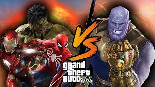 Avengers vs Thanos - GTA 5 Mod Indonesia