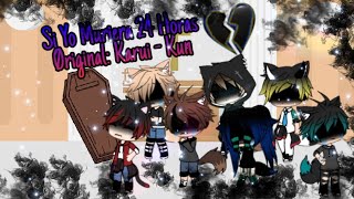 Finjo Mi muerte A Mis Amigos por 24 Horas// Gacha Life ☀️ // Koemi UwU // Øriginal: Karui - Kun