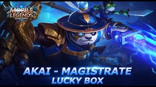 [MOBILE LEGENDS INDONESIA] SPIN LUCKY BOX NEW EPIC SKIN AKAI IMPERIAL ASSASSIN !!
