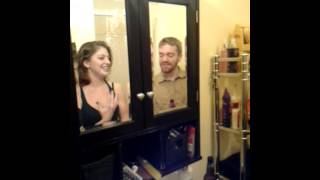 Daisy shaving her head