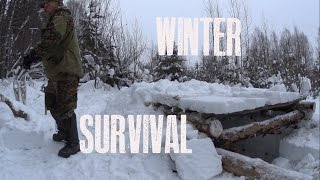 WW2 Bunker Snow Shelter