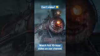 Train Sounds for Sleep w/ Heavy Rain Sounds