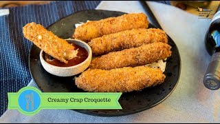 [LEG.PORT.] Cremosa Croqueta de Surimi | Cremoso Croquete de KaniKamaㅣCreamy Crap Croquette |