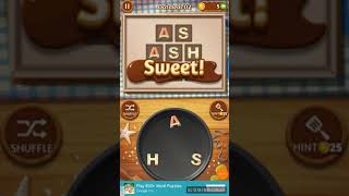 word cookies home baker(oatmeal) levels 1,2,3,4,5