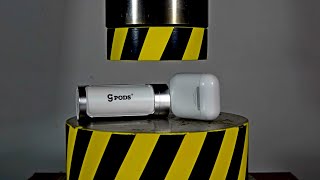 ГИДРАВЛИЧЕСКИЙ ПРЕСС ПРОТИВ APPLE AIRPODS И CGpods