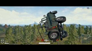 UAZ goes UFO!   -PUBG