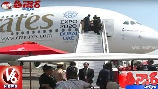 Air Show Attracts Visitors | India Aviation Expo 2016 | Teenmaar News | V6 News