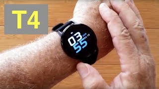 RUNDOING T4 Ultra-Thin Multi-Sport Blood Pressure Smartwatch: Unboxing and 1st Look