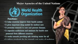 Tutor Mate ICSE History Major UN Agencies