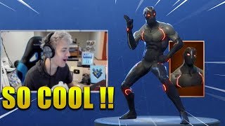 NINJA REACTS *SEASON 4* SKINS & EMOTES/DANCES & TRAILER !? Fortnite Battle Royale