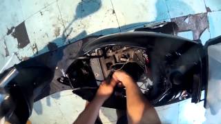 Снятие двигателя Honda dio AF 34/ 35 (исходник)