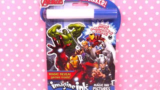 Avengers Super Héros Coloriage Magique Imagine Ink