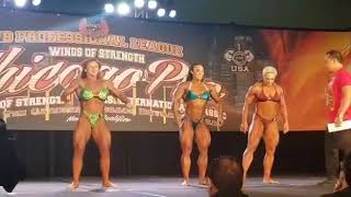 Prejudging Chicago PRO 2019 female bodybuilding