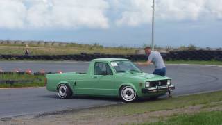 VW Mania 2017 Before Party: Volkswagen Caddy Mk1 v8 Fly Garage