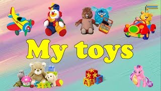 Мои игрушки. My toys. Презентация