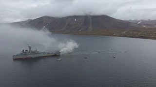 Морпехи Тихоокеанского флота десантировались на Чукотке в рамках учений «Океанский щит»