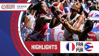France v Puerto Rico - Highlights - FIBA Women's Olympic Qualifying Tournament 2020