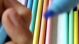 Materiais Tons pastéis #CANDYCOLOR #papelariafofa #voltaasaulas