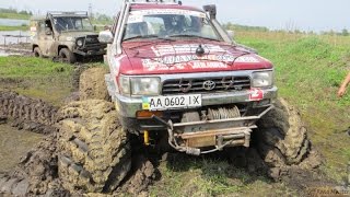 Очень узкий мостик Тойота 4раннер/сурф 4runner Surf на колесах Я170 арки на мостах газ-66