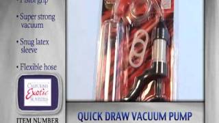 Вакуумная помпа с кольцом QUICK DRAW SE-1027-03-2