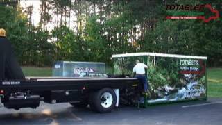 Loading the Totables Portable Storage - Moving the Possibilities