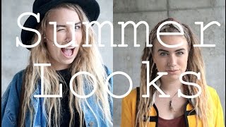 Thrifted Hippie Summer Looks // Second Hand Fashion