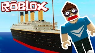 ESCAPE THE TITANIC IN ROBLOX MINI GAME (Roblox Gameplay)