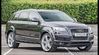 2010 10 AUDI Q7 3 0 TDI Quattro S Line Tip Auto Full Video