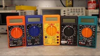 Эволюция (деградация) мультиметров DT830
