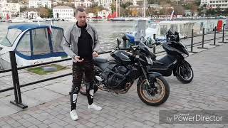 Кавасаки Z750 VS Ямаха T MAX ГОНКА