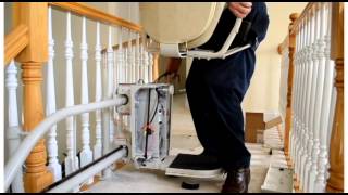 Ordering your AmeriGlide Curved Platinum Stair Lift